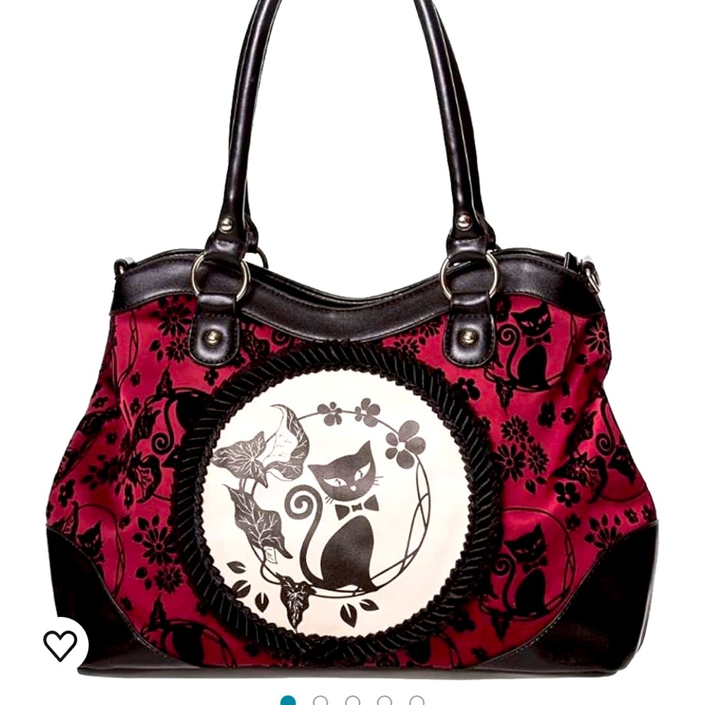 Hi I’m selling a LOST QUEEN handbag it has tons of space inside